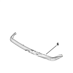 Chimney casing from the bottom with screws for S-5004