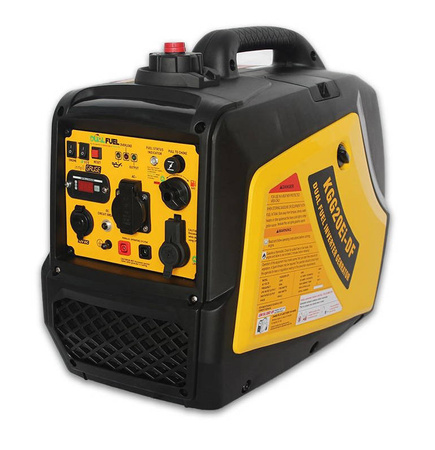 KOMPAK Inverter 2300W Gas & Petrol KGG20i-DF Dual Fuel Generator 230V
