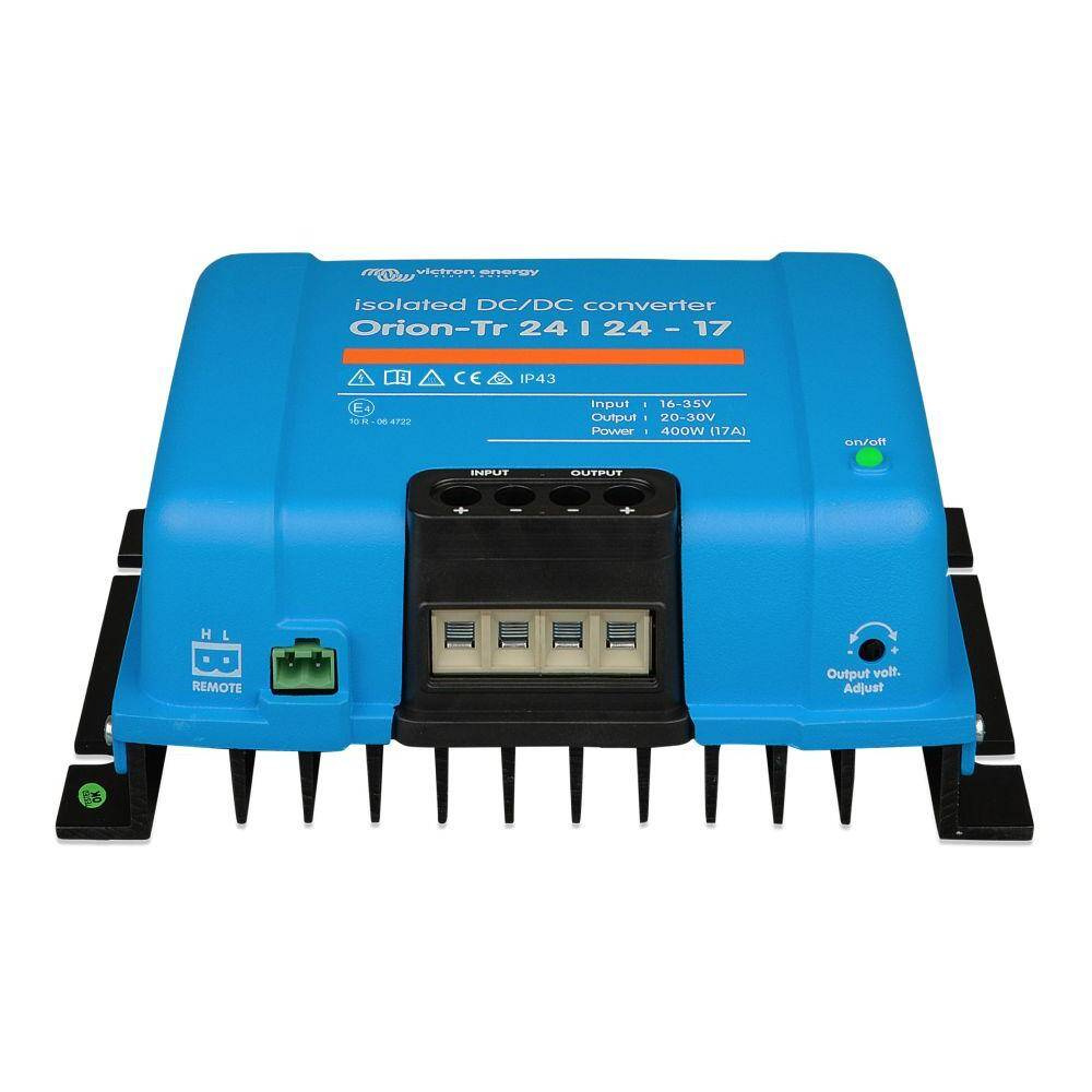 Przetwornica DC-DC Victron Orion-Tr 24/24-17A - przyłącza