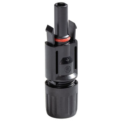 LILIE MC4 Connector Plus - złącze solarne MC4 dodatnie czarne, do 10 mm²