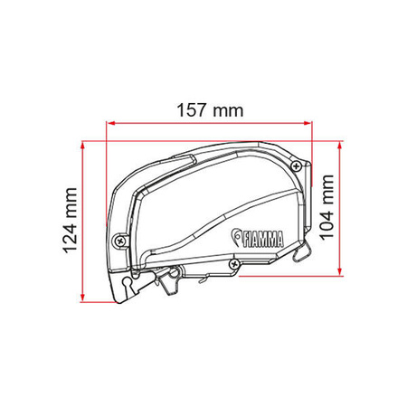 F80 L 500 - Polar White / Royal Blue