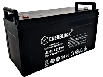 130AH Battery JDG-AGM-GEL Hybrid ENERBLOCK 12V