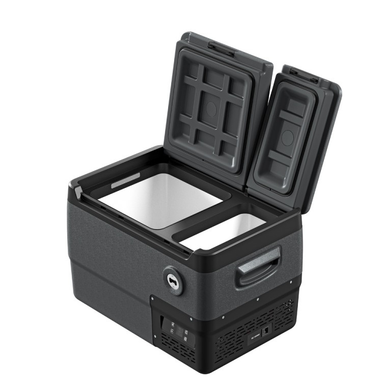 Yolco przenośna lodówka kompresorowa DX30 30 l, dwustrefowa, Space Grey - gdzie się sprawdzi