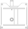 Obrotnica fotela kierowcy Sportscraft do Mercedes Sprinter / VW Crafter 2006–2016, płaska, do fotela oryginalnego
