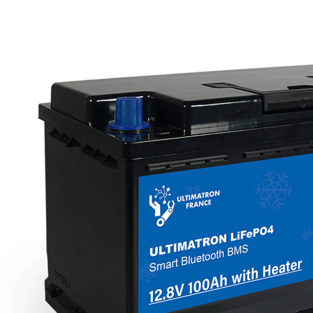 100Ah akumulator LiFePO4 12,8V ULTIMATRON z matą grzewczą