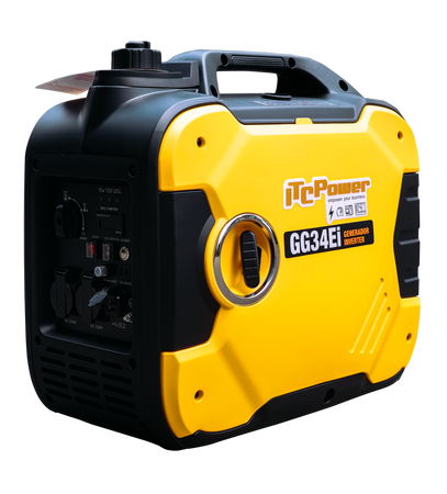Generator inwerterowy benzyna 3400W E-Start agregat prądotwórczy ITC Power