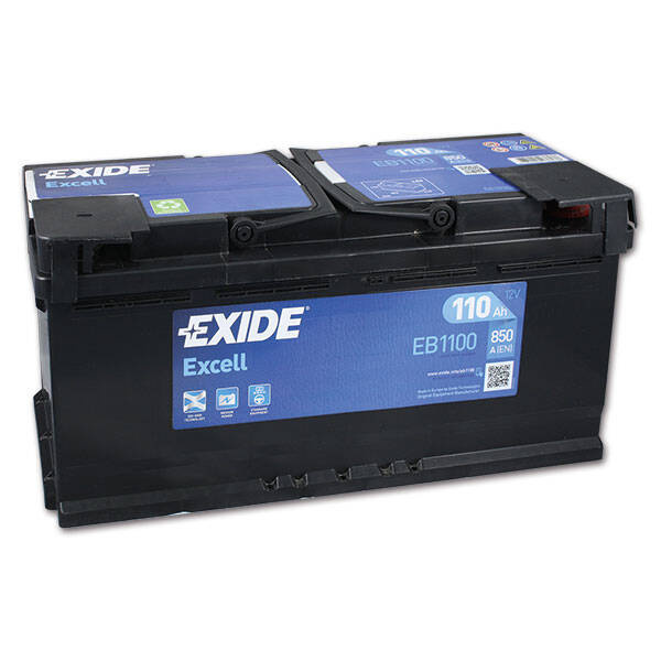 Akumulator Exide EB1100 Excell LB3 - 12 V / 110 A