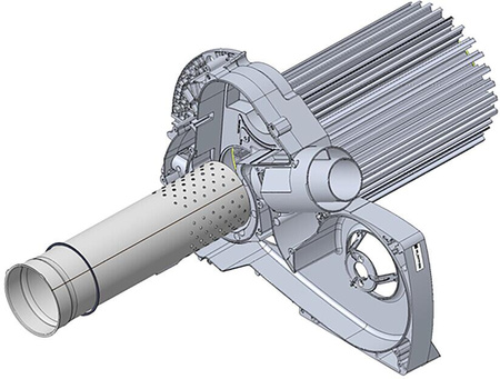 Heat exchanger set for Combi D 4
