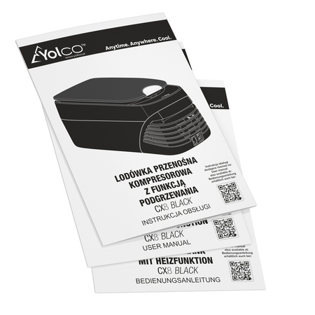 Lodówka przenośna kompresorowa Yolco 8L CX8 Black