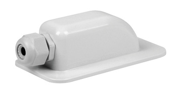 Wlot kablowy Carbest 124mmx93mmx38mm biały