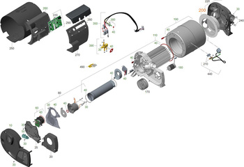 Internal ventilation cover for Truma Combi 34020-00912