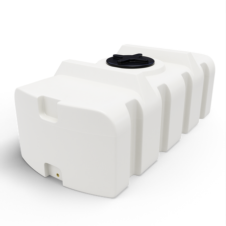 Prostokątny pojemnik 650 l UHPLAST marmurowy