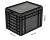 TROBOLO BilaBox portable separating toilet in Eurobox format, 2.9 kg - camper, van, camping