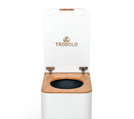 Stationary composting indoor toilets TROBOLO SilvaBlœm (white)