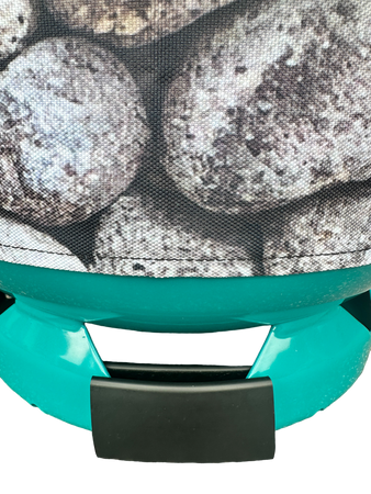 Cover for a 11kg STONES gas cylinder GalloNero