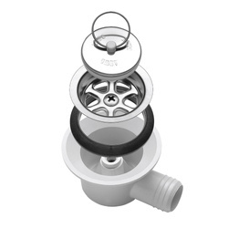Dometic Odpływ zlewozmywaka kątowy - wylot 20 mm