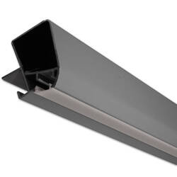 LED holder profile with cover