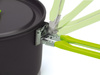 Elite Camping Cookware - zestaw 5 garnków aluminiowych