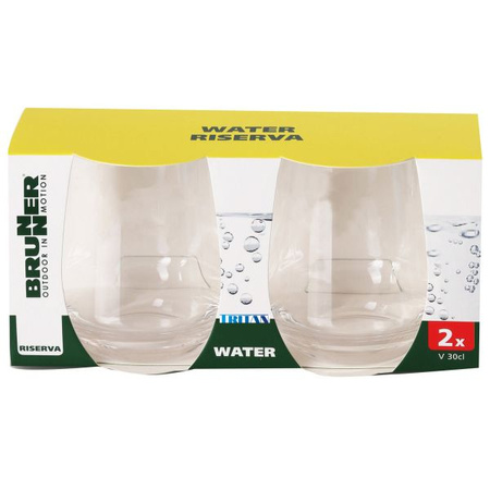 Klasyczne szklanki do picia Brunner Riserva 300 ml 2 szt.