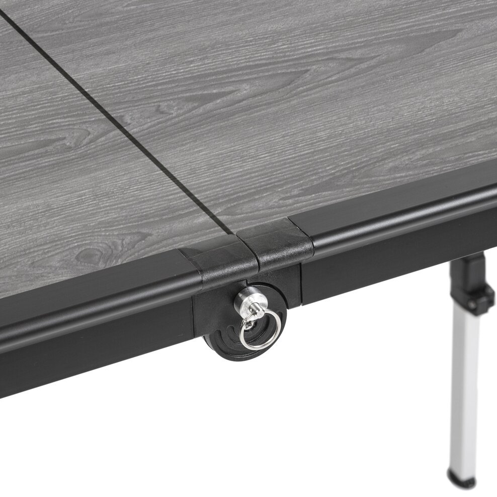 Brunner Dinemic Elùtop folding camping table 124 x 70 cm with adjustable height
