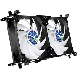 Refrigerator double fan Titan SC22V2+, ø 92 mm