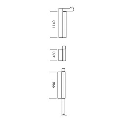 Thule Profil masztu prawy do Residence/Panorama 5002-9200