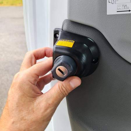 Anti-Theft Locks for Driver's Cab Doors