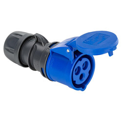 Gniazdo kablowe trzypinowe żeńskie CEE ABL 16A 230V IP44