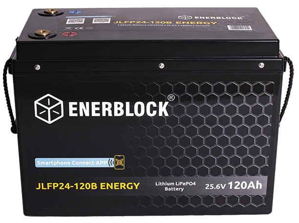 Akumulator Enerblock LiFePO4 LITHIUM ENERGY Seria JLFP 25,6V, 120AH