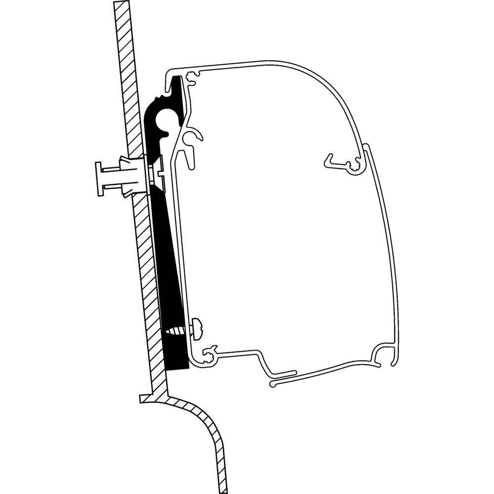Adapter VW Westfalia do Thule 4200