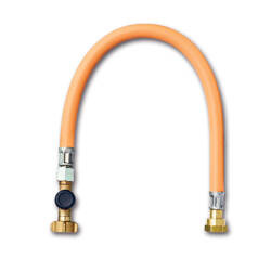 High pressure hose FR 45 cm with safety catch