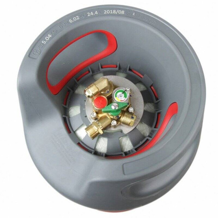 GasBank MULTI 11 kg + remote filling point (1.5m) DISH