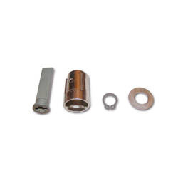 Cylinder housing for FAP locks - kit with driver, retaining ring and washer, for traditional FAP cylinders - motorhome and caravan