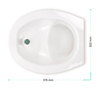 TROBOLO separator moczu biały - wkład do toalety kompostującej DIY