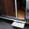 Horrex pleated sliding door fly screen for Fiat Ducato, Peugeot Boxer, Citroën Jumper from 2007, Opel Movano from 2021, RAM ProMaster from 2013, H2/H3 roof, black