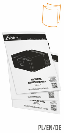 Lodówka kompresorowa Yolco 20L CB21A