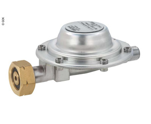 Regulator gazu 1,5kg/h 50mbar Shell x G1/4LH-KN Camping