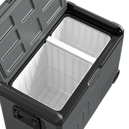 Yolco przenośna lodówka kompresorowa TCX60 60 l, dwustrefowa, Carbon
