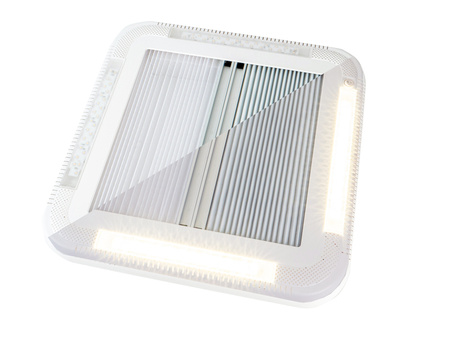 Okap dachowy 45x40cm z wymuszoną wentylacją LED 8,3kg
