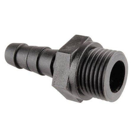 LILIE Końcówka prosta wody gwint zewnętrzny 1/2" na wąż ø 10/12 mm - instalacja kampera