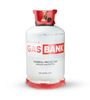 GasBank LS 11 kg - Light steel LPG Refillable Gas Cylinder + LPG filling adapter DISH