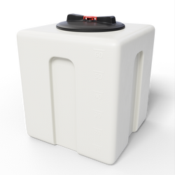 Prostokątny pojemnik na płyny 60 l do transportu UHPLAST biały