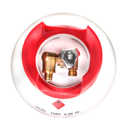 GasBank LS 11 kg - Light steel LPG Refillable Gas Cylinder