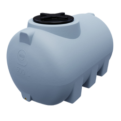 Pojemnik na płyny z niskim środkiem ciężkości 500 l UHPLAST marmurowy