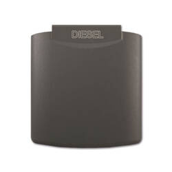 Szara pokrywa zewnętrznego wlotu oleju