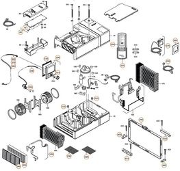 CI-BUS spare part for Saphir Truma CP plus air conditioning systems