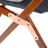Bo-Camp folding camping chair L Grey Urban Outdoor - Bloomsbury - Oxford polyester