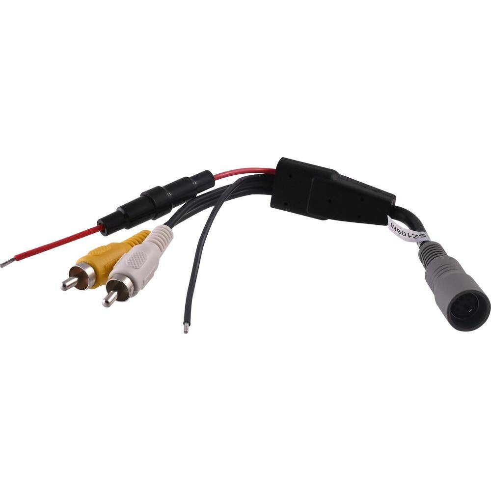 Adapter monitora, 6-stykowe gniazdo na 2 wtyczki typu cinch