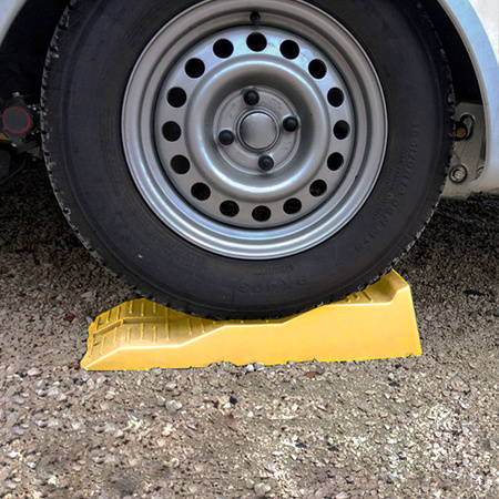 Raptor 3-step levelling ramp for motorhomes and caravans, 4 / 7 / 10 cm, yellow