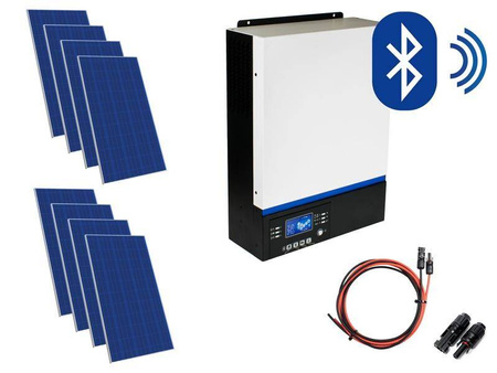 Hybrydowy zestaw solarny off-grid ESB-6kW-24 MPPT 8xPV Poli